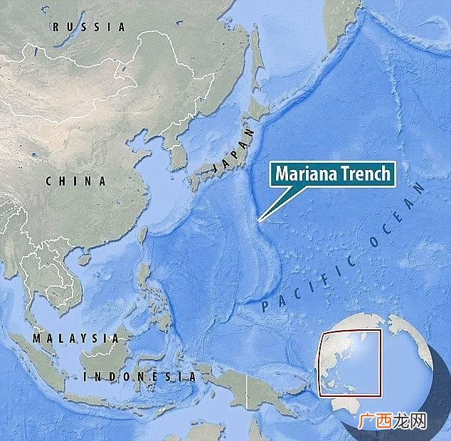 马里亚纳海沟全长多少,马里亚纳海沟位于哪里地图？