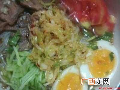 冷面汤的制作方法