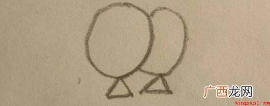 简笔画一对气球怎么画