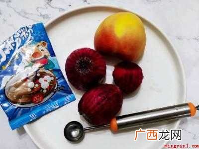 水果凉粉的制作方法与步骤