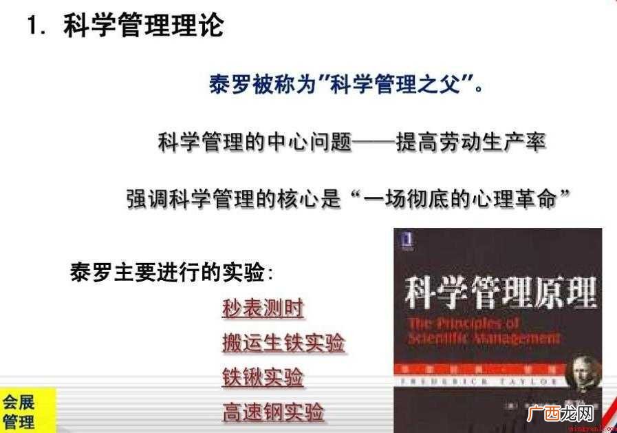 科学管理论的主要内容是什么 科学管理理论的主要内容是什么