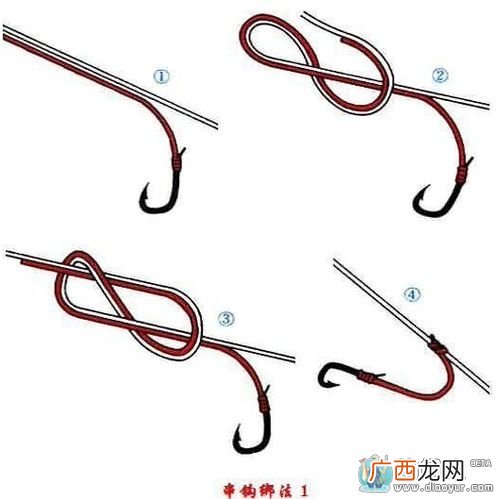 怎样绑钓鱼用的串钩,海竿怎么装线组串钩？