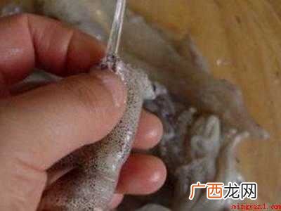 小鱿鱼怎么处理
