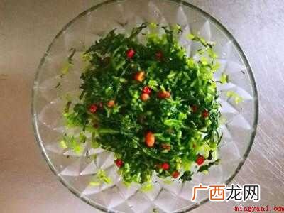 凉拌茼蒿怎么做好吃