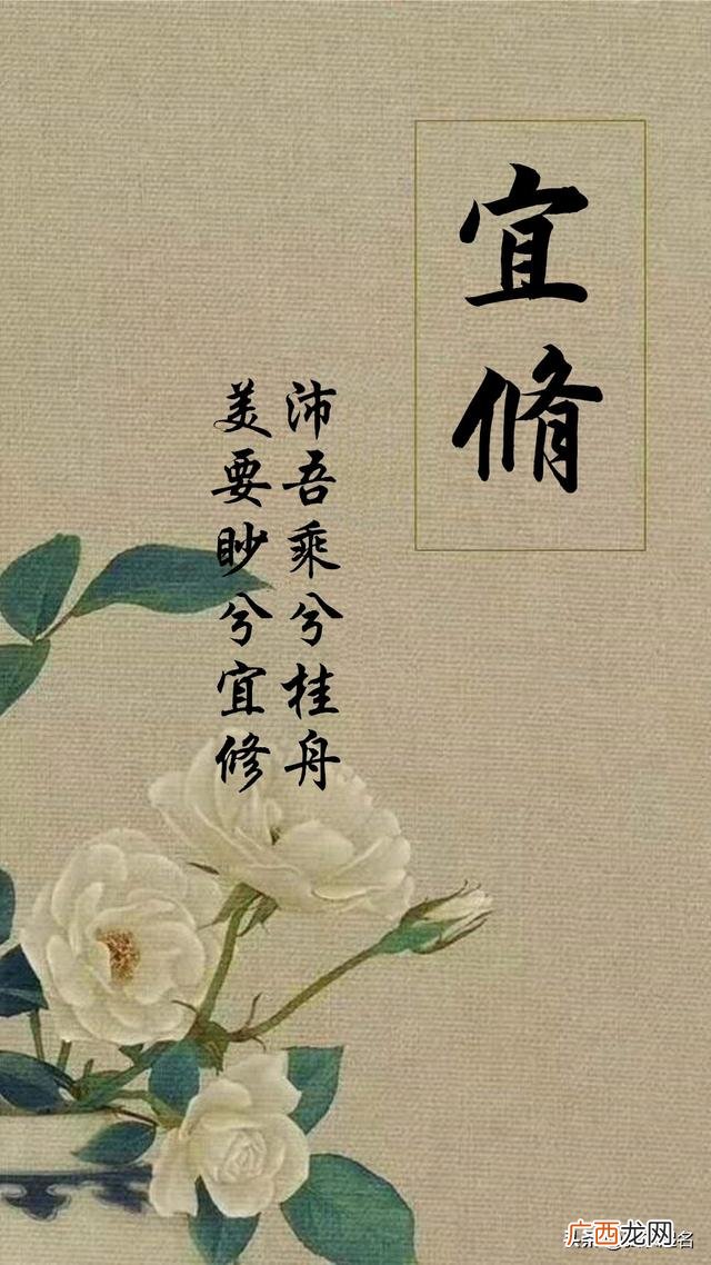 宜修的寓意,求解:滩小石溪流水响　风清明月贵人忙第五六？