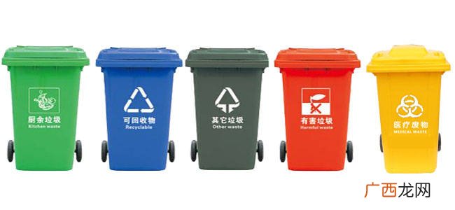 垃圾桶分哪几种颜色,其它垃圾桶的颜色？