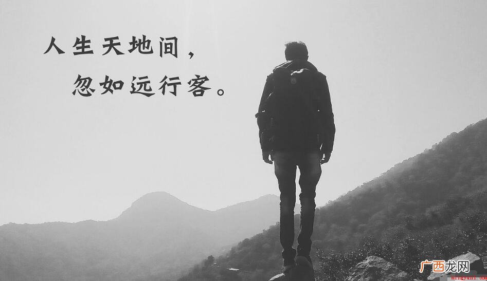 人生天地间,忽如远行客是什么意思 人生天地间，忽如远行客是什么意思
