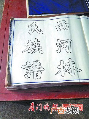 林氏族谱保存在哪,林姓最完整的辈分?