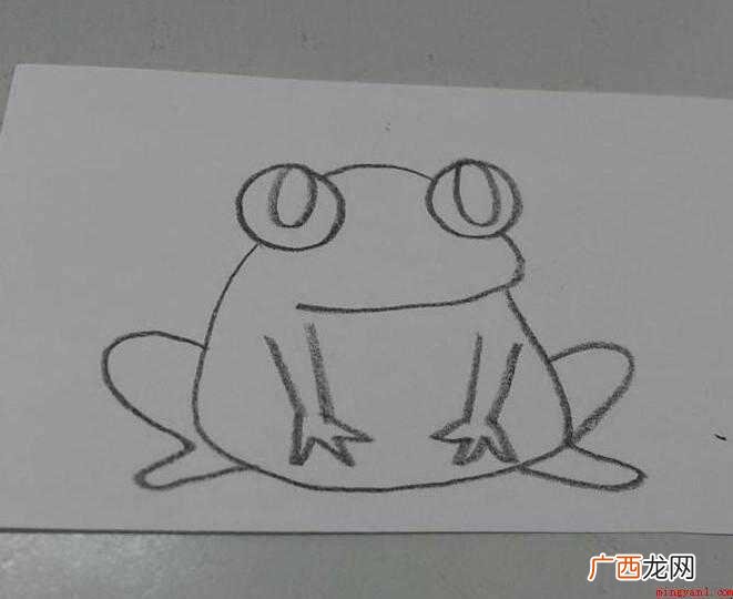 青蛙简笔画怎么画【图文】 青蛙简笔画怎么画