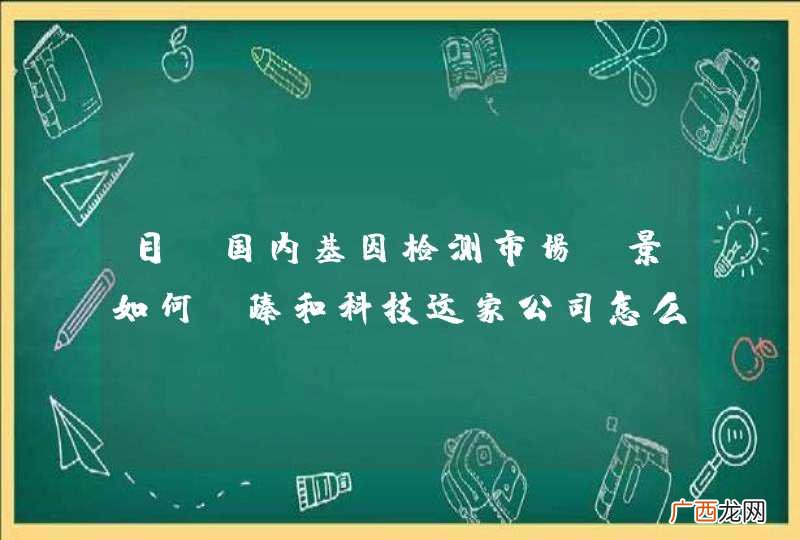 目前国内基因检测市场前景如何？臻和科技这家公司怎么样？它家的质控体系水准达标吗？
