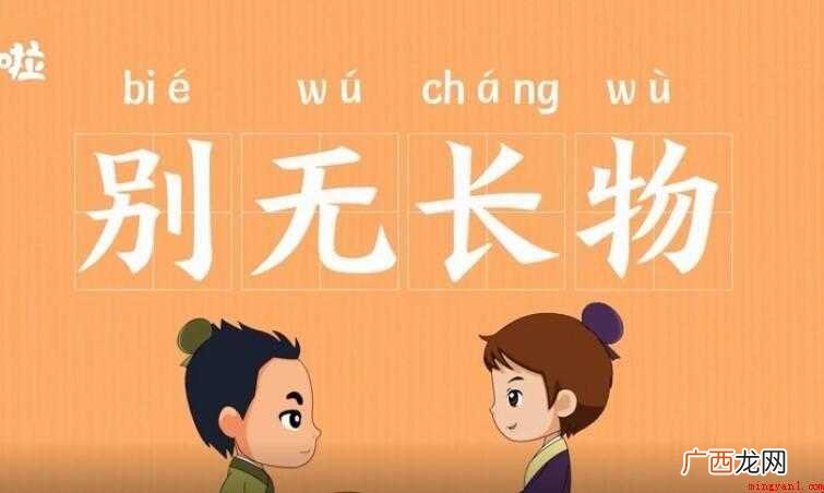 别无长物的意思是什么