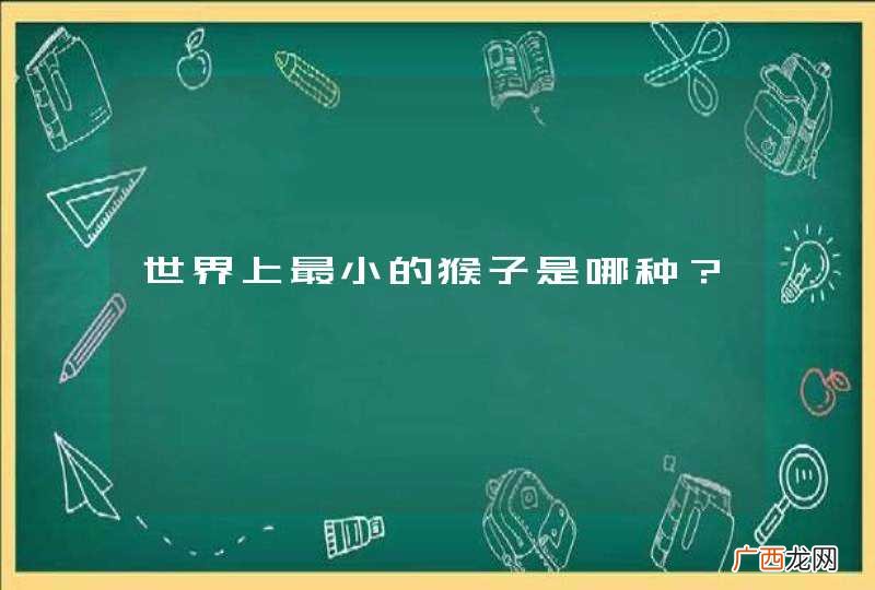 世界上最小的猴子是哪种？