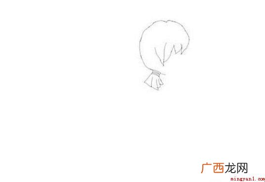 侧面人物简笔画怎么画