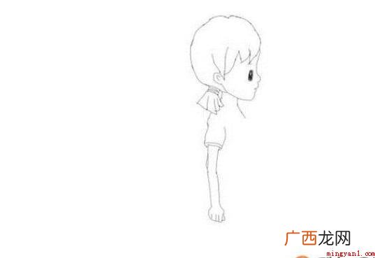 侧面人物简笔画怎么画