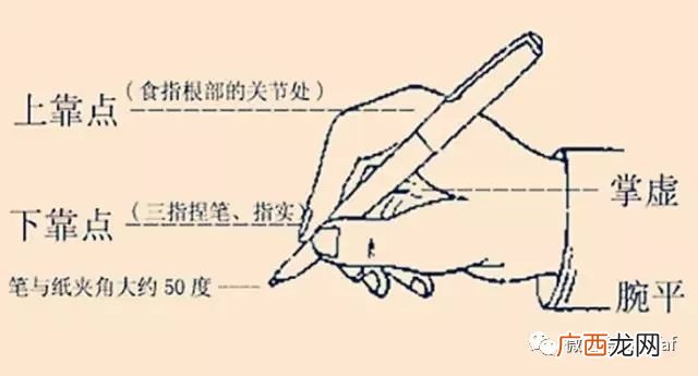 硬笔执笔的正确方法,硬笔书法家握笔姿势都正确吗？