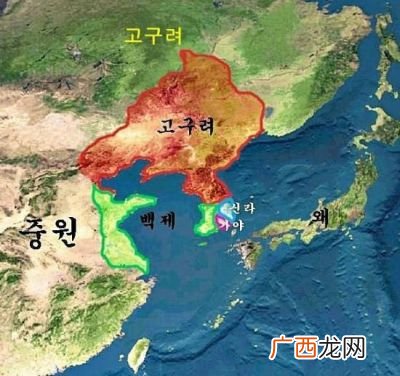 韩国在地图上在哪个位置,韩国地图面积多大？