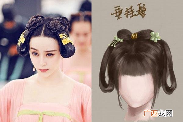 古代少女发髻,及笄发髻？