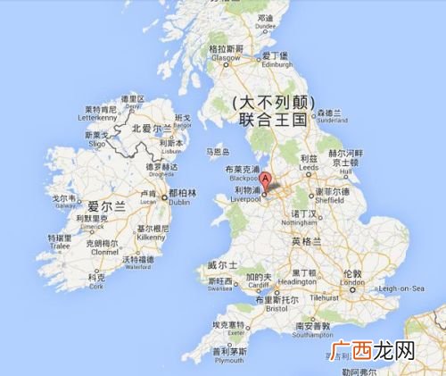 利物浦在英国哪里,曼彻斯特和利物浦在英国的哪里？