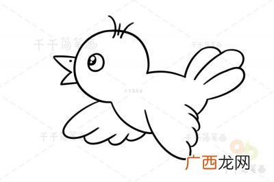 小鸟怎么画,小鸟怎么画1-6年级？