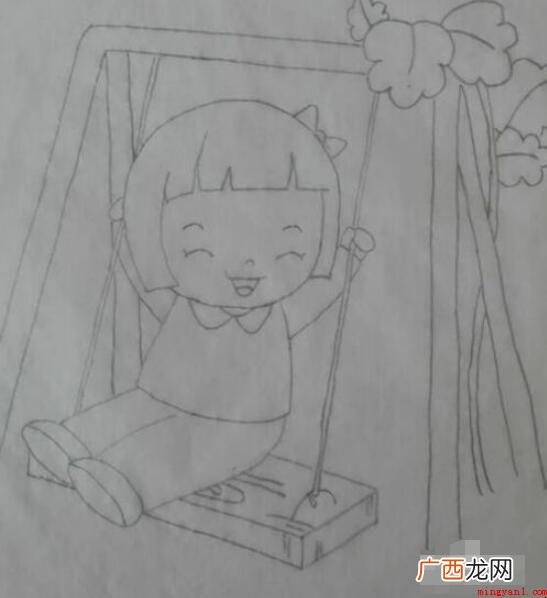 荡秋千简笔画怎么画【图文】 荡秋千简笔画怎么画