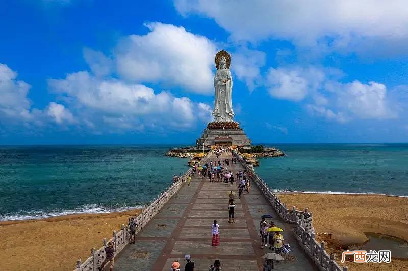 南海观音在三亚哪里,南海观音的高度排全世界第几？