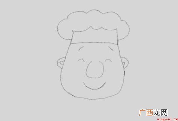 厨师简笔画怎么画 教你如何做出十分色香味俱全的食材 厨师简笔画怎么画