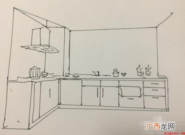 厨房简笔画怎么画_厨房装修 厨房简笔画怎么画
