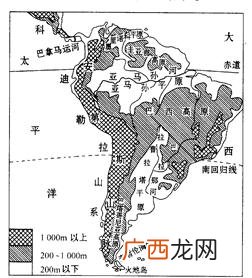 北美洲西部为高大的什么山脉,地理：位于南美洲西部高大山脉的成因是？加急？