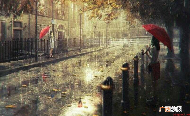 下雨的有意境的短句子有哪些