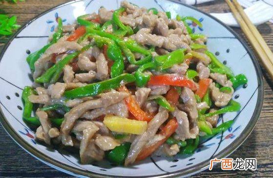 青椒炒牛肉丝的做法,阿米泡椒炒牛肉丝的做法？