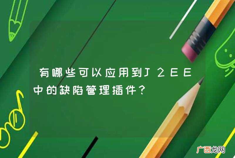 有哪些可以应用到J2EE中的缺陷管理插件？