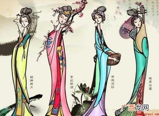 中国古代四大美女分别是谁