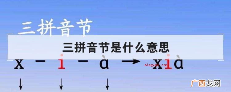 简略回应三拼音节就是指在声母和韵母中间还有一个介母,产生一个 三拼音节是什么意思