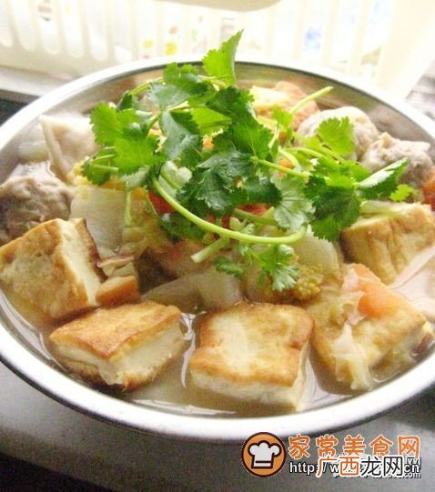 白菜豆腐煲怎么做,冬瓜白菜炖豆腐的做法？