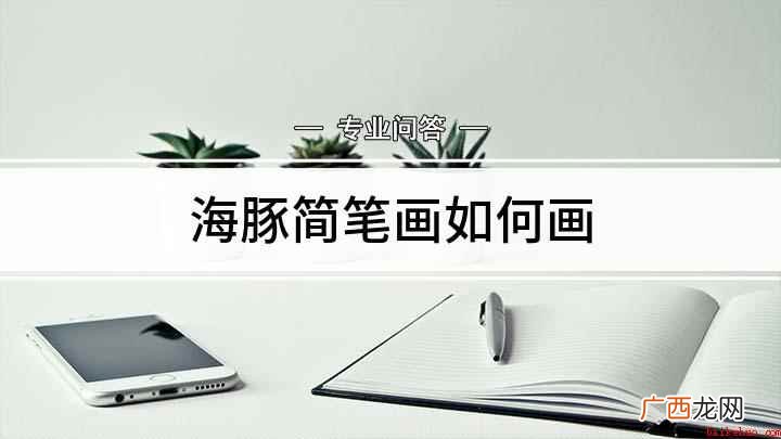 海豚简笔画如何画