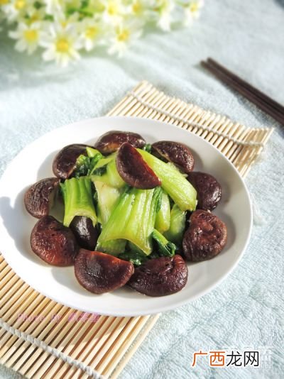 香菇油菜的做法,香菇油菜的正宗做法？