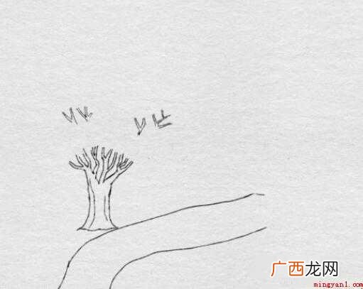 山行古诗配画简笔画怎么画