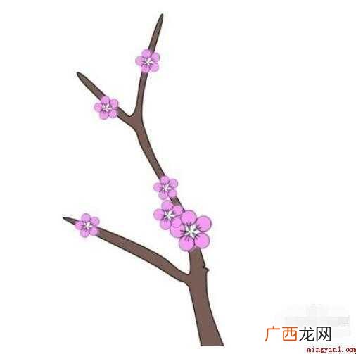 桃花简笔画怎么画 画桃花的方法 桃花简笔画怎么画