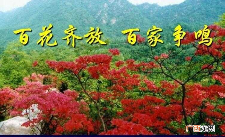 百花齐放百家争鸣是什么意思