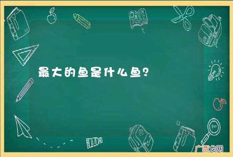 最大的鱼是什么鱼？