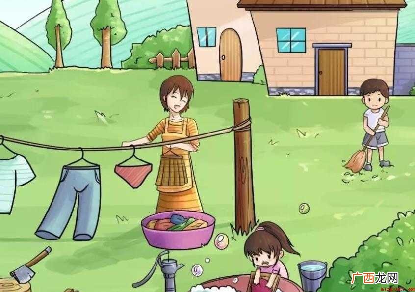 帮妈妈做家务,就模仿着妈妈开始做第一步了 帮妈妈做家务作文怎么写