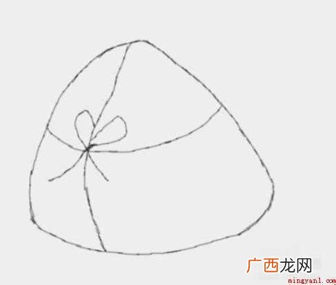 粽子简笔画怎么画 教你如何画粽子 粽子简笔画怎么画