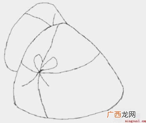 粽子简笔画怎么画 教你如何画粽子 粽子简笔画怎么画