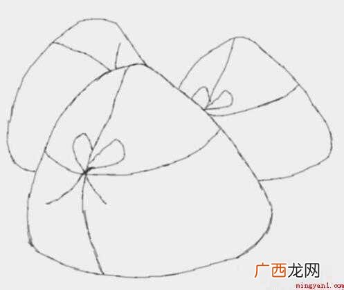 粽子简笔画怎么画 教你如何画粽子 粽子简笔画怎么画