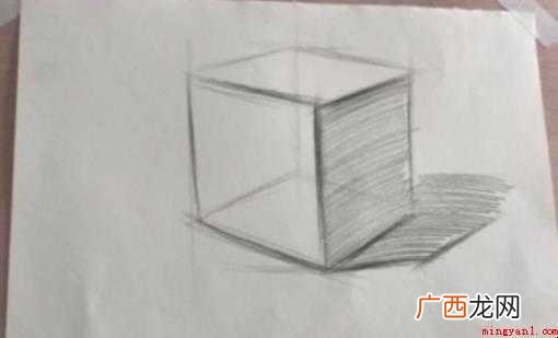 正方体素描怎么画 学画画往往都是从学素描开始的 正方体素描怎么画