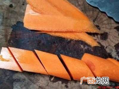 胡萝卜如何切菱形