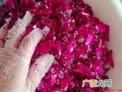 鲜玫瑰花酱怎么做