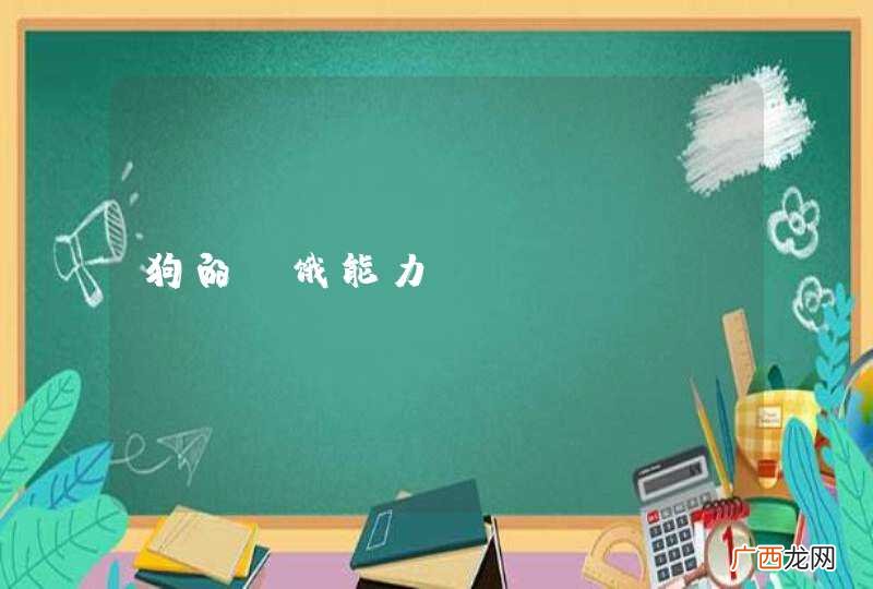 狗的耐饿能力