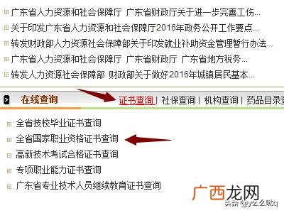 医生资格证书查询方法,如何网上查看本人的职业资格证书信息？