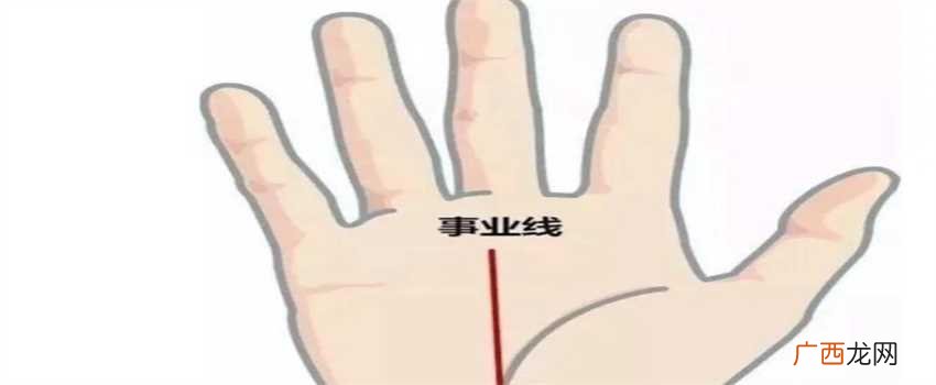 成功线粗且直，事业线直达中指根部，财、官、禄三宫隆起 天生做官的手相